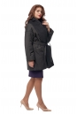 Женское пальто из текстиля с воротником 8014341-2