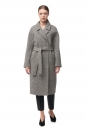 Женское пальто из текстиля с воротником 8014553