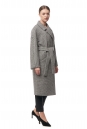 Женское пальто из текстиля с воротником 8014553-2