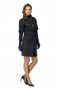 Женское пальто из текстиля с воротником 8015911-2