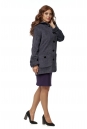 Женское пальто из текстиля с воротником 8016074-2