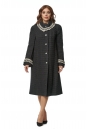 Женское пальто из текстиля с воротником 8016078-2