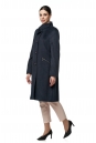 Женское пальто из текстиля с воротником 8016231-2