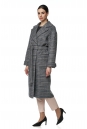 Женское пальто из текстиля с воротником 8016269