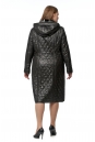 Женское пальто из текстиля с капюшоном, отделка искусственный мех 8016465-3
