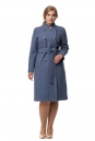 Женское пальто из текстиля с воротником 8016811