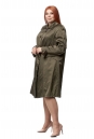 Женское пальто из текстиля с воротником 8016828-2