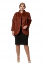 Женское пальто из текстиля с воротником 8017029-2