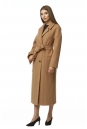 Женское пальто из текстиля с воротником 8017053