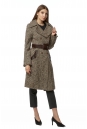 Женское пальто из текстиля с воротником 8017171-2
