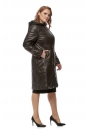 Женское кожаное пальто из натуральной кожи с капюшоном 8017854-2