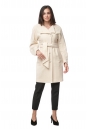 Женское пальто из текстиля с воротником 8017976