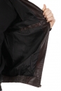 Мужская кожаная куртка из эко-кожи с воротником 8018356-6