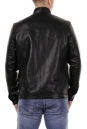 Мужская кожаная куртка из эко-кожи с воротником 8018364-3