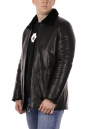 Мужская кожаная куртка из натуральной кожи с воротником, отделка овчина 8018610-5