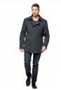 Мужское пальто из текстиля с воротником 8018771-2