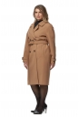Женское пальто из текстиля с воротником 8019056-2
