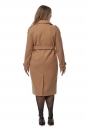 Женское пальто из текстиля с воротником 8019056-3