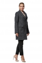 Женское пальто из текстиля с воротником 8019553-2