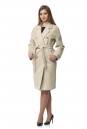 Женское пальто из текстиля с воротником 8021119-2