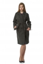 Женское пальто из текстиля с воротником 8021120-2