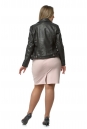 Женская кожаная куртка из эко-кожи с воротником 8021213-3
