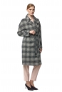 Женское пальто из текстиля с воротником 8021508-2