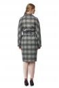 Женское пальто из текстиля с воротником 8021508-3