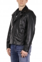 Мужская кожаная куртка из натуральной кожи с воротником 8021850-4