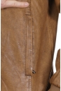 Мужская кожаная куртка из эко-кожи с воротником 8021858-10