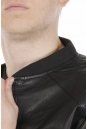 Мужская кожаная куртка из эко-кожи с воротником 8021866-5