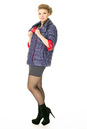 Куртка женская из текстиля с воротником 8021960-3