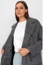 Женское пальто из текстиля с воротником 8022136-2