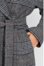 Женское пальто из текстиля с воротником 8022136-5