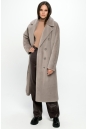 Женское пальто из текстиля с воротником 8022140-2