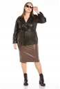 Женская кожаная куртка из натуральной кожи с воротником 8022541-2