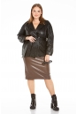 Женская кожаная куртка из натуральной кожи с воротником 8022541-6