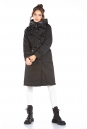 Женское пальто из текстиля с капюшоном 8022575-2