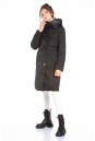 Женское пальто из текстиля с капюшоном 8022575-3