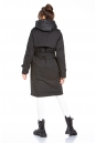 Женское пальто из текстиля с капюшоном 8022575-4
