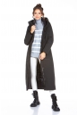 Женское пальто из текстиля с капюшоном 8022576-4