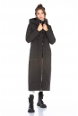 Женское пальто из текстиля с капюшоном 8022576-5
