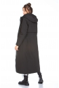 Женское пальто из текстиля с капюшоном 8022576-11