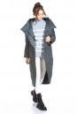 Женское пальто из текстиля с капюшоном 8022580-8