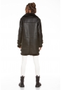 Женская кожаная куртка из эко-кожи с воротником, отделка искусственный мех 8022585-8
