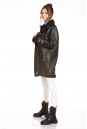 Женская кожаная куртка из эко-кожи с воротником, отделка искусственный мех 8022585-12