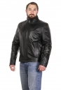 Мужская кожаная куртка из натуральной кожи с воротником 8022596