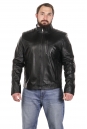 Мужская кожаная куртка из натуральной кожи с воротником 8022596-10