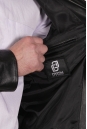 Мужская кожаная куртка из натуральной кожи с воротником 8022601-4