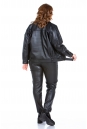 Женская кожаная куртка из натуральной кожи с воротником 8022644-4